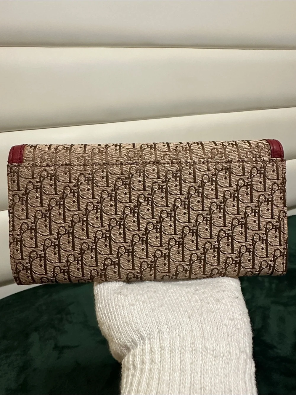 Christian Dior Canvas Wallet